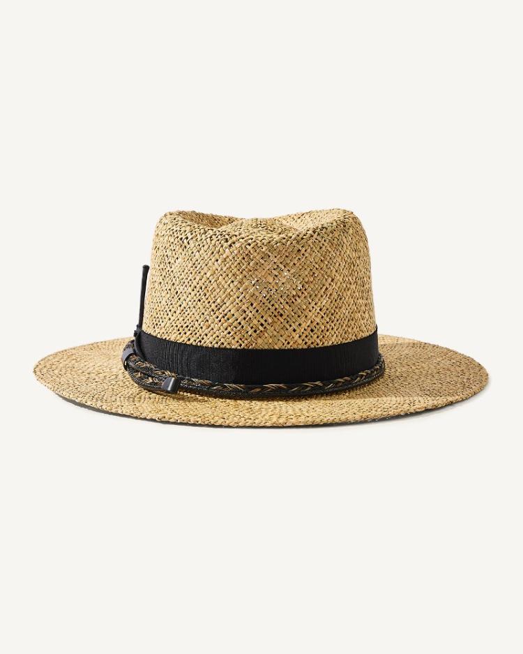 Men Hats &amp; Caps | Tommy Bahama Verrett Seagrass Hat Natural