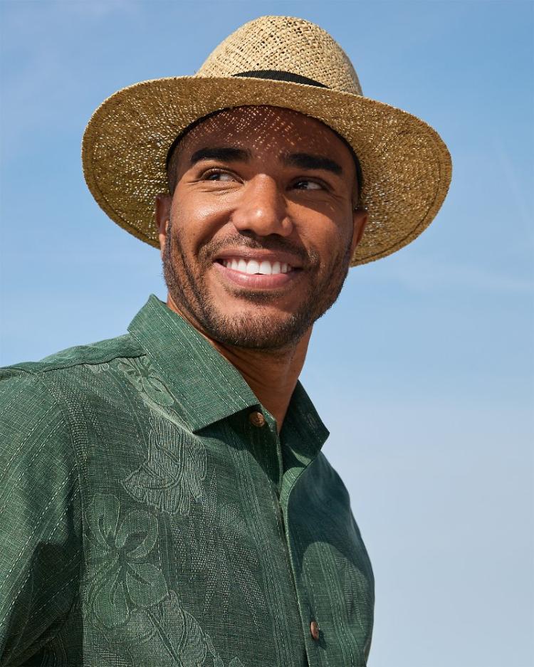 Men Hats &amp; Caps | Tommy Bahama Verrett Seagrass Hat Natural