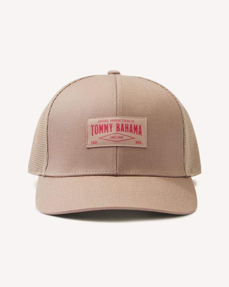 Men Hats &amp; Caps | Tommy Bahama Vintage Tommy Bahama Packable Trucker Cap Khaki