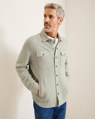 Men Jackets &amp; Outerwear | Tommy Bahama Trinidad CPO Shirt Jacket Smoke Grey