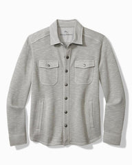 Men Jackets &amp; Outerwear | Tommy Bahama Trinidad CPO Shirt Jacket Smoke Grey
