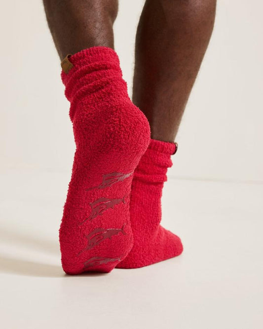 Men Loungewear &amp; Pajamas | Tommy Bahama Island Soft® Lounge Socks Jester Red