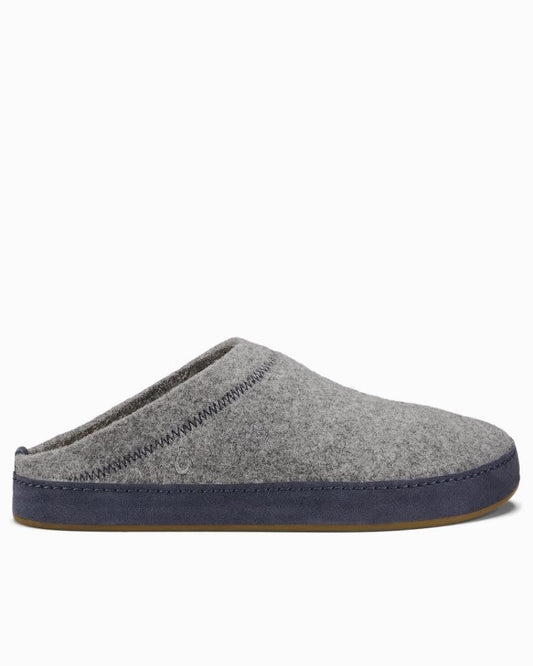 Men Loungewear &amp; Pajamas | Tommy Bahama OluKai® Hāmani Hulu Felt Mules Graphite