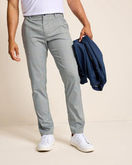 Men Pants &amp; Chinos | Tommy Bahama On Par Island Driver Flat-Front IslandZone® Pants Metallic Silver