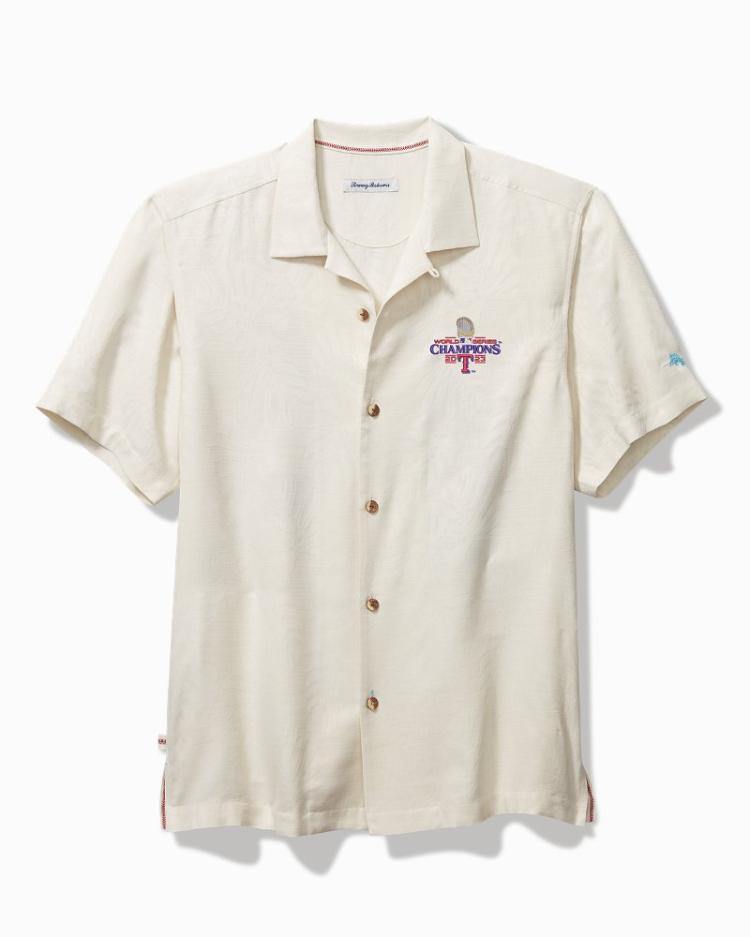 Men Shirts | Tommy Bahama 2023 MLB® World Series™ Silk Camp Shirt Texas_rangers