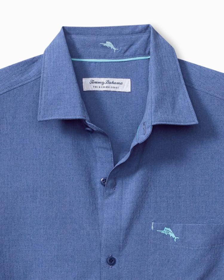 Men Shirts | Tommy Bahama Bahama Coast Sandypoint IslandZone® Shirt Classic Blue