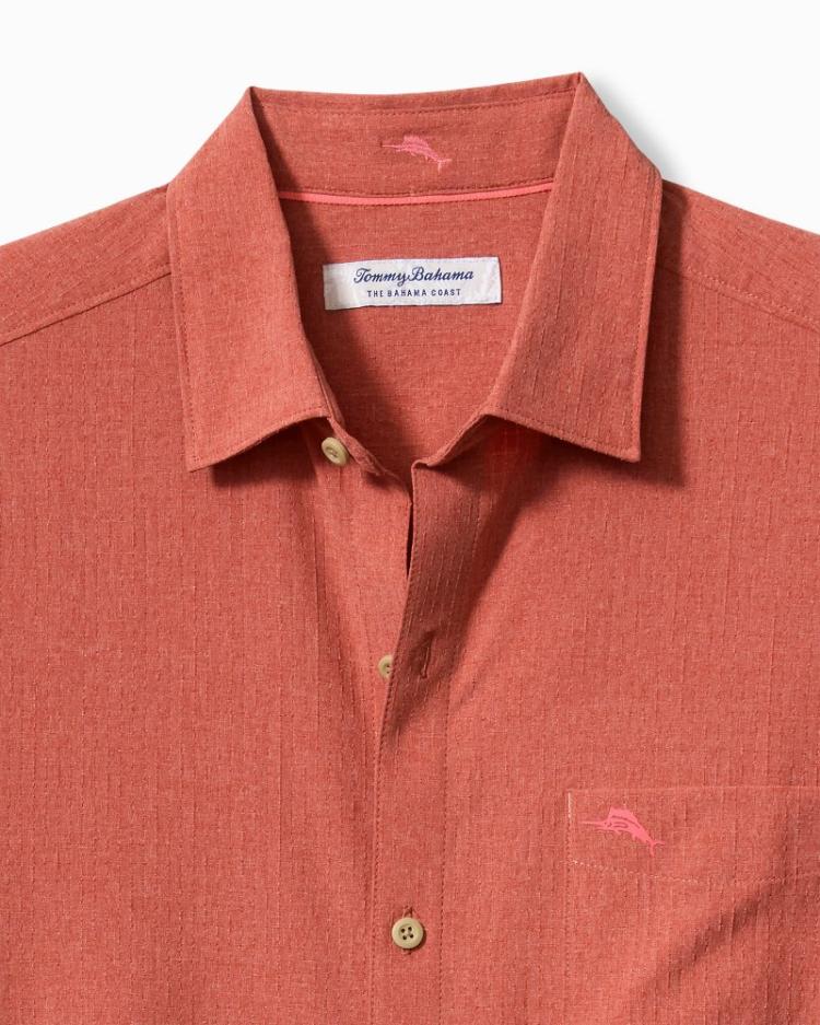 Men Shirts | Tommy Bahama Big &amp; Tall Bahama Coast Sandypoint IslandZone® Shirt Rose Red
