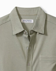 Men Shirts | Tommy Bahama Big &amp; Tall San Lucio Knit Stretch Shirt Dark Fern