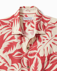 Men Shirts | Tommy Bahama Big &amp; Tall Veracruz Cay Lindavista Leaves Short-Sleeve Shirt Dark Havana