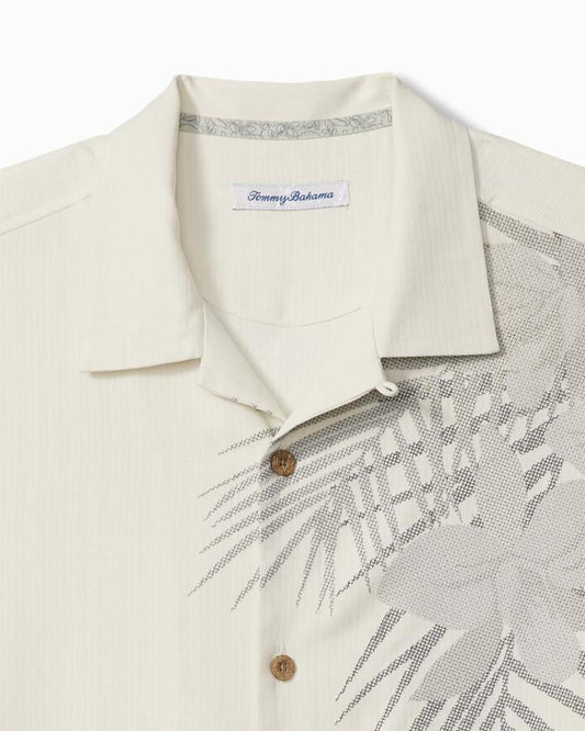 Men Shirts | Tommy Bahama Breezeway Burst Silk Camp Shirt Continental