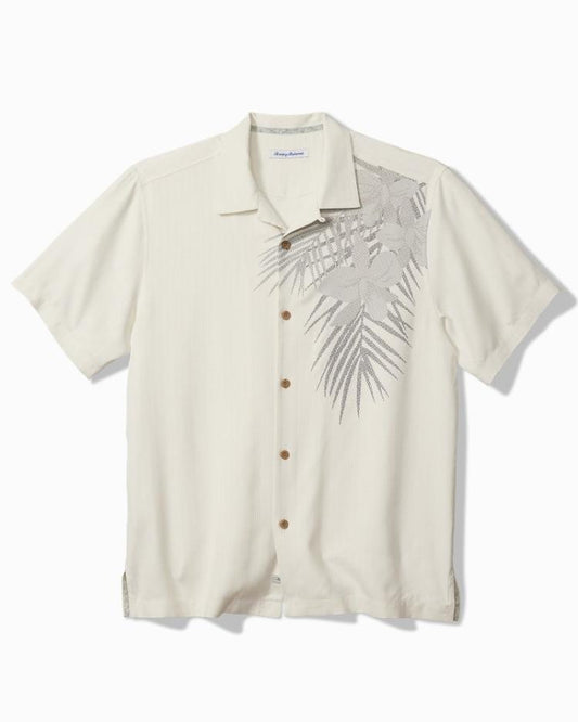 Men Shirts | Tommy Bahama Breezeway Burst Silk Camp Shirt Continental