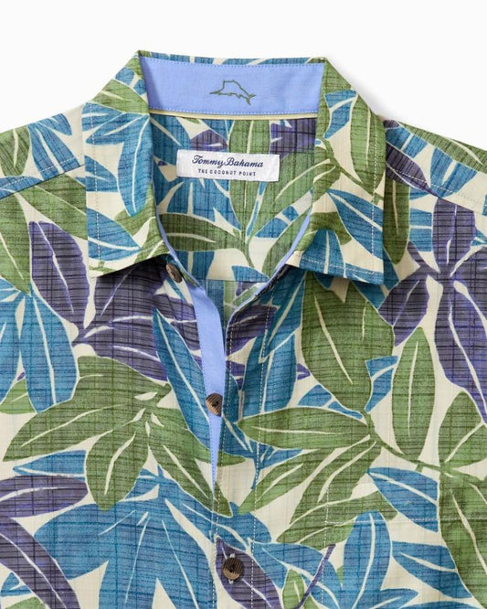 Men Shirts | Tommy Bahama Coconut Point Vista Veronda IslandZone® Camp Shirt Bonsai