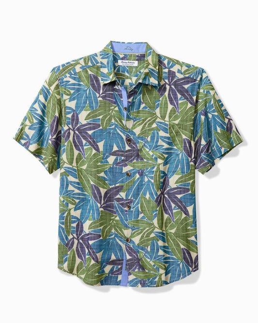 Men Shirts | Tommy Bahama Coconut Point Vista Veronda IslandZone® Camp Shirt Bonsai