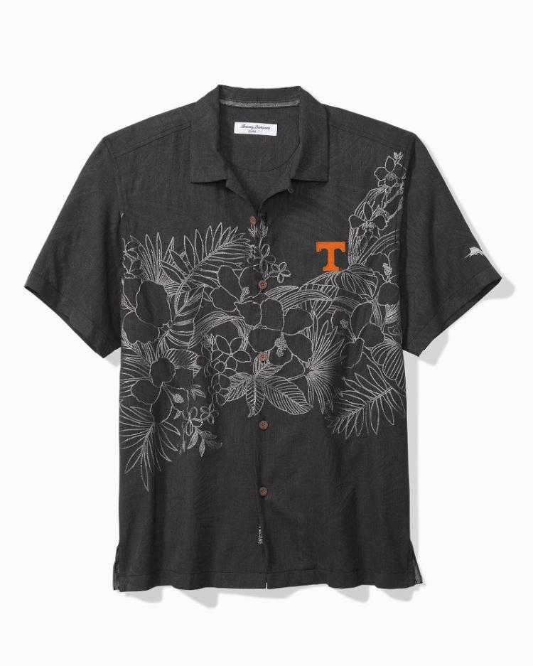 Men Shirts | Tommy Bahama Collegiate Game Day Lei IslandZone® Camp Shirt Tennessee