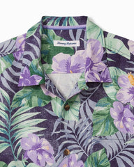 Men Shirts | Tommy Bahama Fridas Garden Silk Camp Shirt Coastline