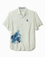 Men Shirts | Tommy Bahama MLB® Veracruz Cay Ace Islanders Short-Sleeve Shirt Los_angeles_dodgers