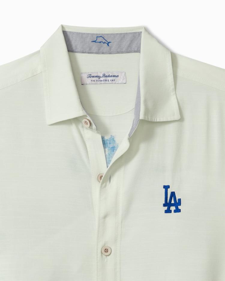 Men Shirts | Tommy Bahama MLB® Veracruz Cay Ace Islanders Short-Sleeve Shirt Los_angeles_dodgers