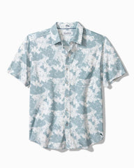 Men Shirts | Tommy Bahama San Lucio Cali Blooms Knit Stretch Shirt Seven Seas