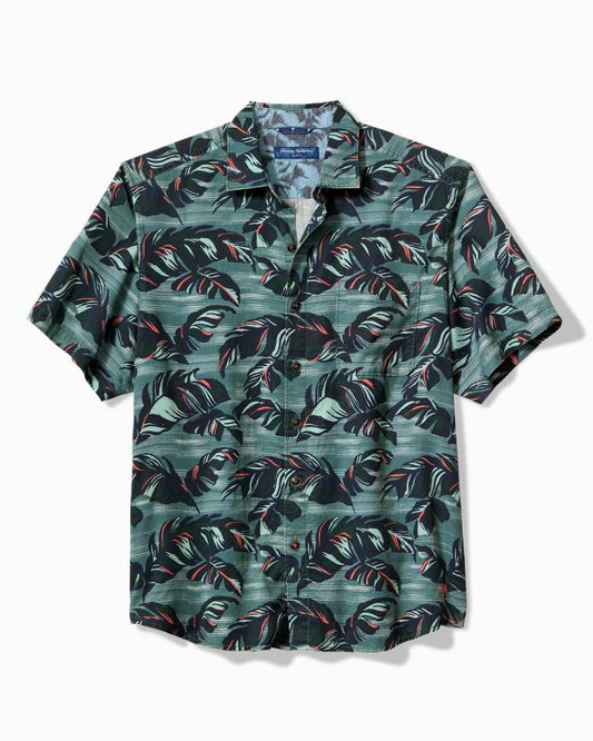 Men Shirts | Tommy Bahama Tortola Verde Fronds Short-Sleeve Shirt Seven Seas