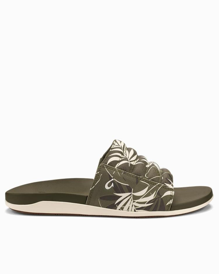 Men Shoes &amp; Sandals | Tommy Bahama OluKai® Maha 'Olu Slides Hunter