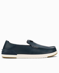 Men Shoes &amp; Sandals | Tommy Bahama OluKai® Kākaha Leather Slip-On Shoes Lagoon