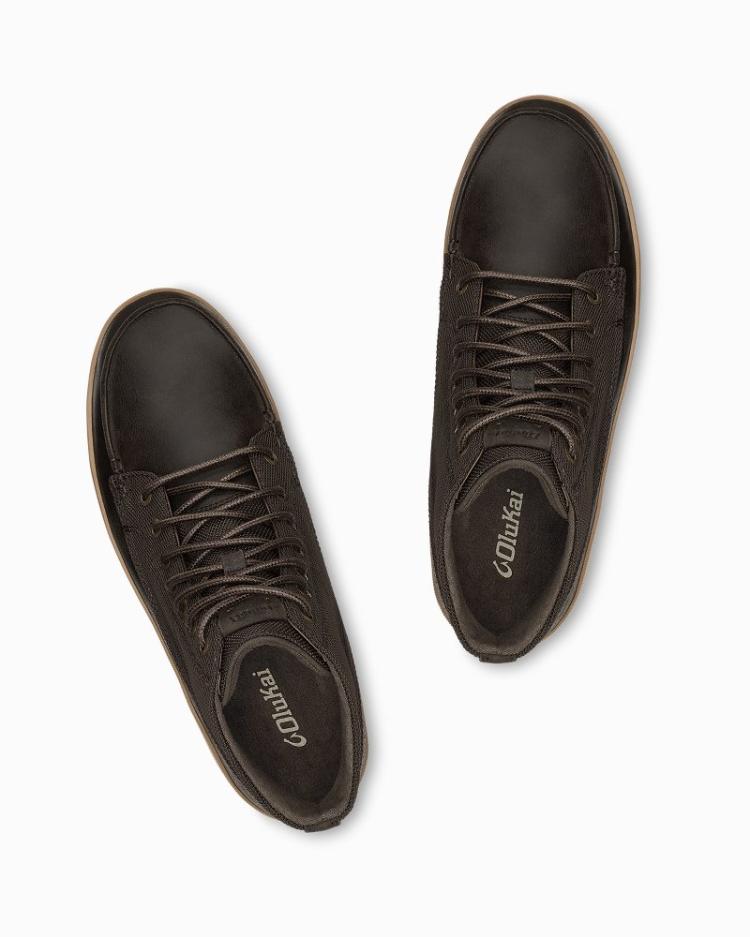 Men Shoes &amp; Sandals | Tommy Bahama OluKai® Mōlina Weather-Resistant Boots Dark Wood