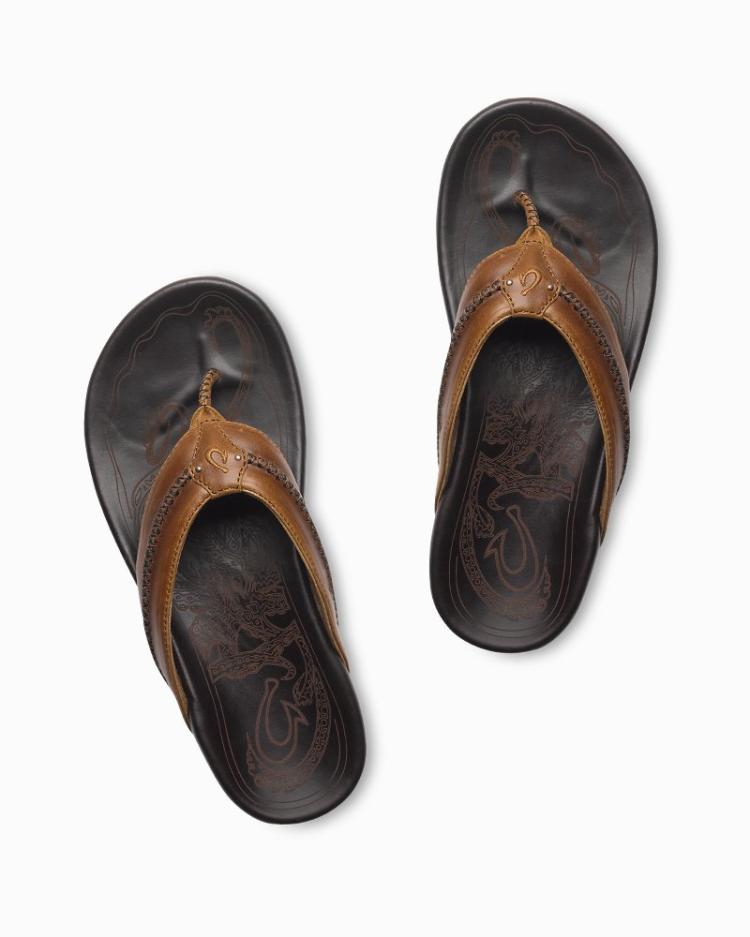 Men Shoes &amp; Sandals | Tommy Bahama OluKai® Mea Ola Sandals Tan