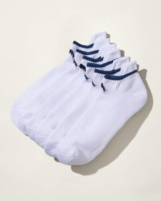 Men Socks | Tommy Bahama IslandZone® Athletic Tab Socks - 3 Pack White