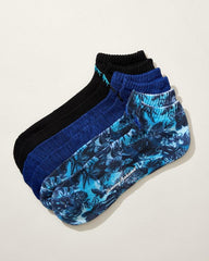 Men Socks | Tommy Bahama IslandZone® Performance Athletic Socks—3-Pack Assorted