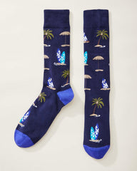 Men Socks | Tommy Bahama Shore Thing Socks Coastline