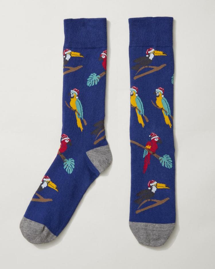 Men Socks | Tommy Bahama Tropical Tidings Socks Eclipse