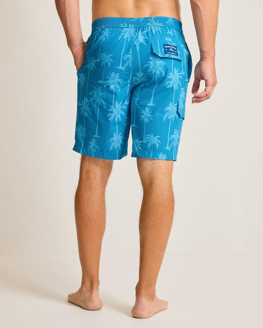 Men Swim &amp; Boardshorts | Tommy Bahama Baja Palmero 9-Inch Boardshorts Blue Allure