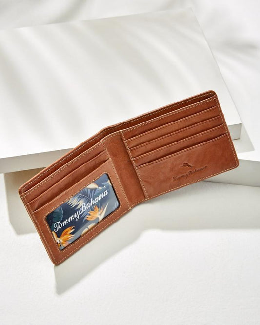 Men Wallets &amp; Tech Accessories | Tommy Bahama Crunch Slimfold Wallet Tan