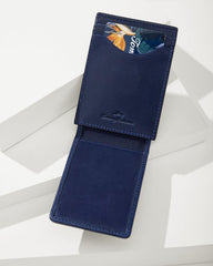 Men Wallets &amp; Tech Accessories | Tommy Bahama Wide Magnetic Wallet Navy