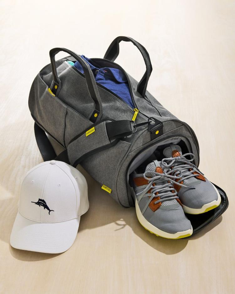 Men/Beach &amp; Home Luggage &amp; Travel | Tommy Bahama Samsara Smart Weekender Duffel Bag Grey