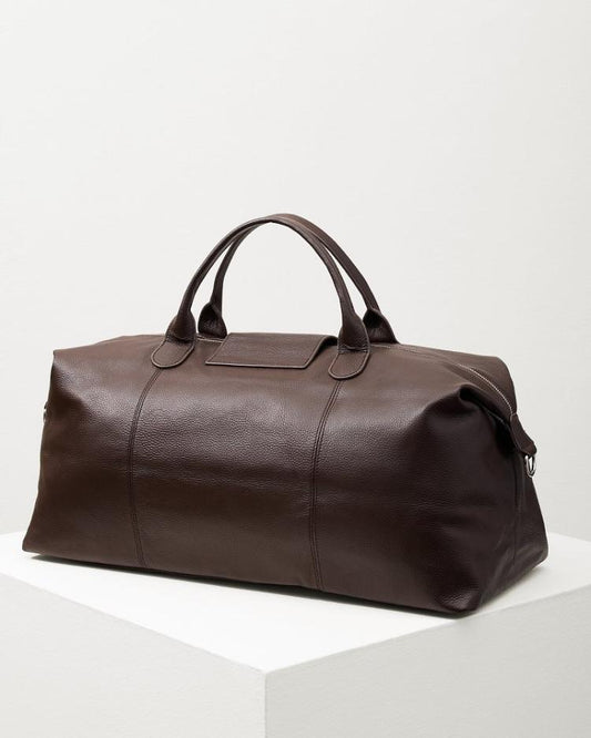 Men/Beach &amp; Home Luggage &amp; Travel | Tommy Bahama Stanford Brown Leather Duffel Bag Brown