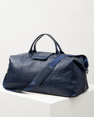 Men/Beach &amp; Home Luggage &amp; Travel | Tommy Bahama Stanford Navy Leather Duffel Bag Navy