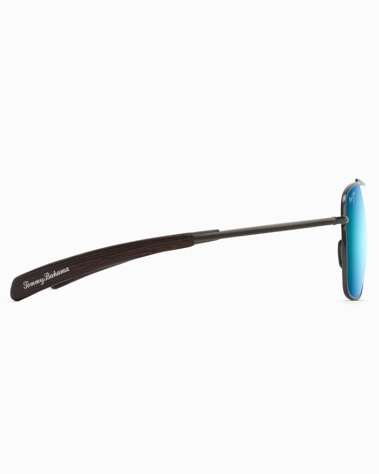 Men/Women Maui Jim® Sunglasses | Tommy Bahama Island Life Exclusive Sunglasses By Maui Jim® Grey/blue Hawaii