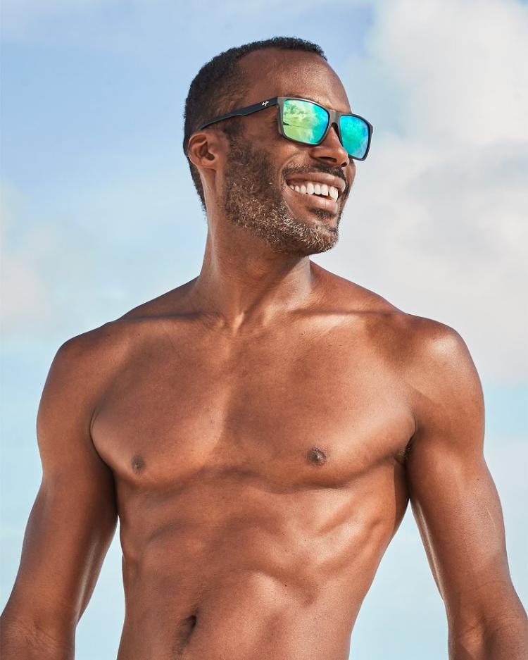 Men/Women Maui Jim® Sunglasses | Tommy Bahama Mamalu Bay Sunglasses By Maui Jim® Maui Green