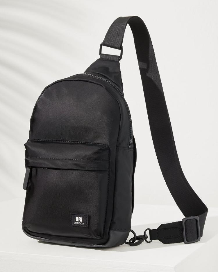 Men/Women/Beach &amp; Home Luggage &amp; Travel | Tommy Bahama Willesden Black Sling Bag All Black