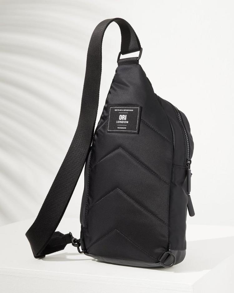 Men/Women/Beach &amp; Home Luggage &amp; Travel | Tommy Bahama Willesden Black Sling Bag All Black