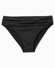 Women Bikini Bottoms | Tommy Bahama Pearl High-Waist Hipster Bikini Bottoms Black