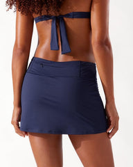 Women Bikini Bottoms | Tommy Bahama Pearl Pull-On Skort Mare Navy