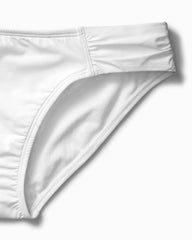 Women Bikini Bottoms | Tommy Bahama Pearl Shirred Hipster Bikini Bottoms White