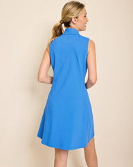 Women Dresses | Tommy Bahama Aubrey IslandZone® Mock Dress Palace Blue