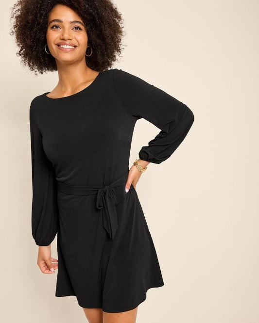 Women Dresses | Tommy Bahama Carmela Long-Sleeve Dress Black
