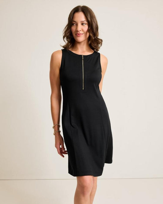 Women Dresses | Tommy Bahama Darcy Fit-and-Flare Dress Black