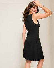 Women Dresses | Tommy Bahama Darcy Fit-and-Flare Dress Black