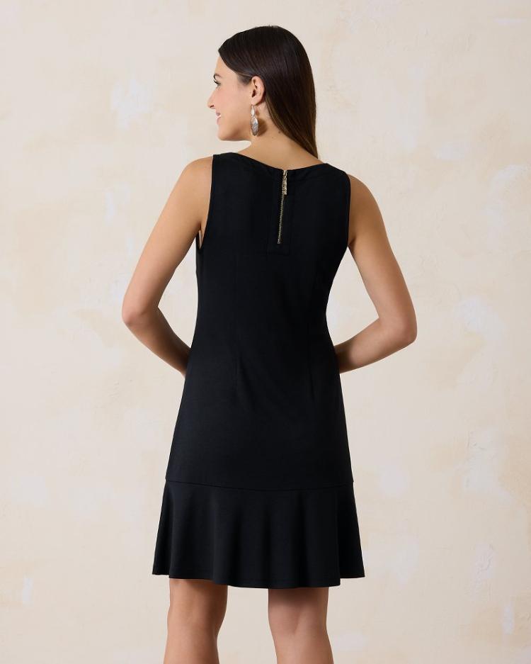 Women Dresses | Tommy Bahama Darcy Flounce Dress Black