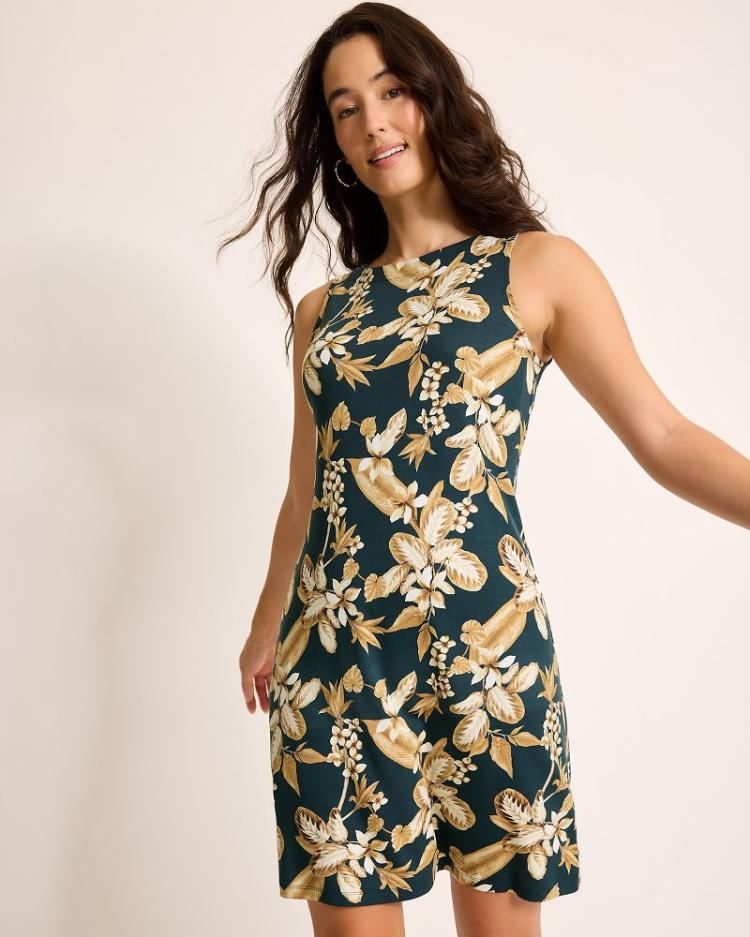 Women Dresses | Tommy Bahama Darcy Hightide Flora Sheath Dress Blue Atlas